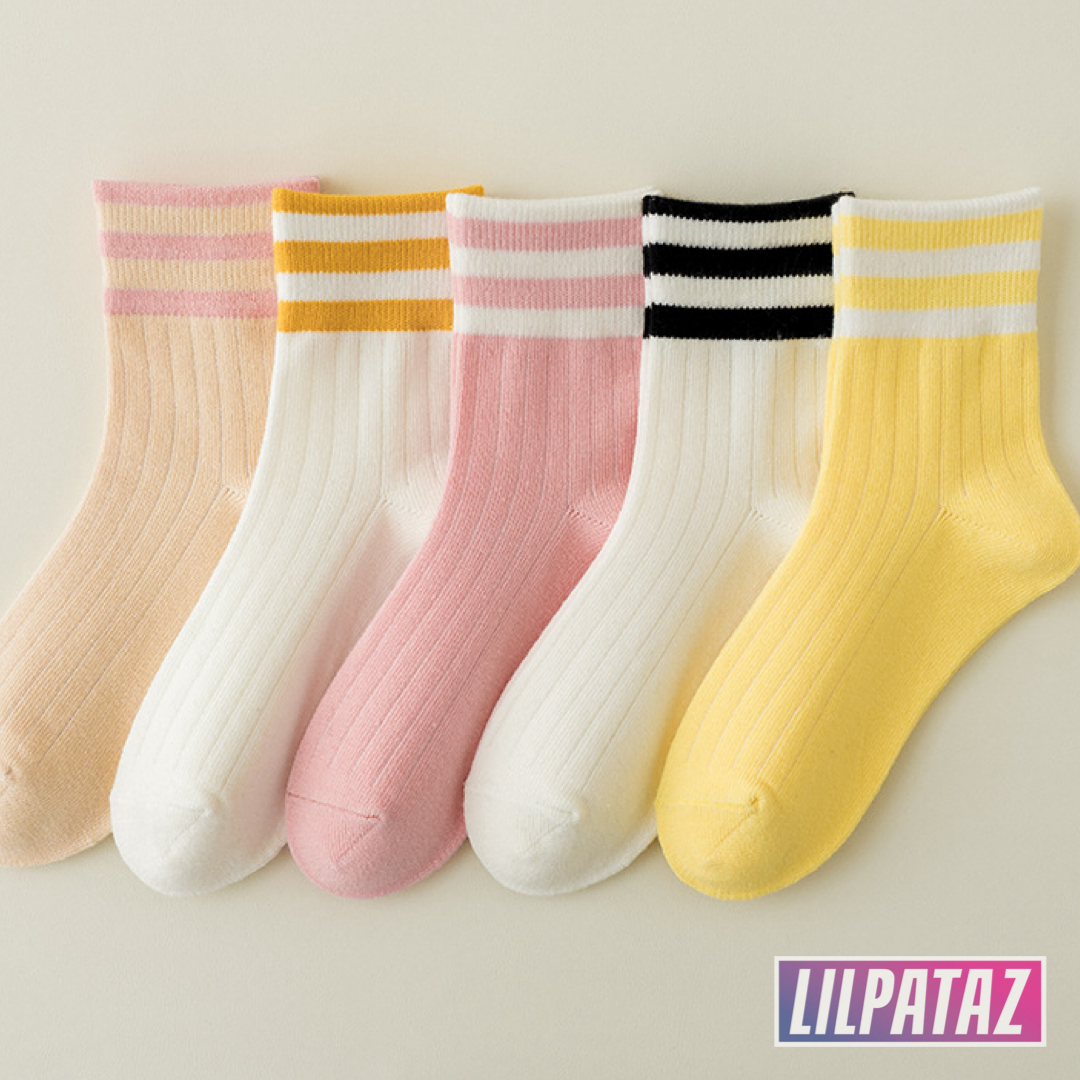 LilPataz kids socks 5-pack sweet