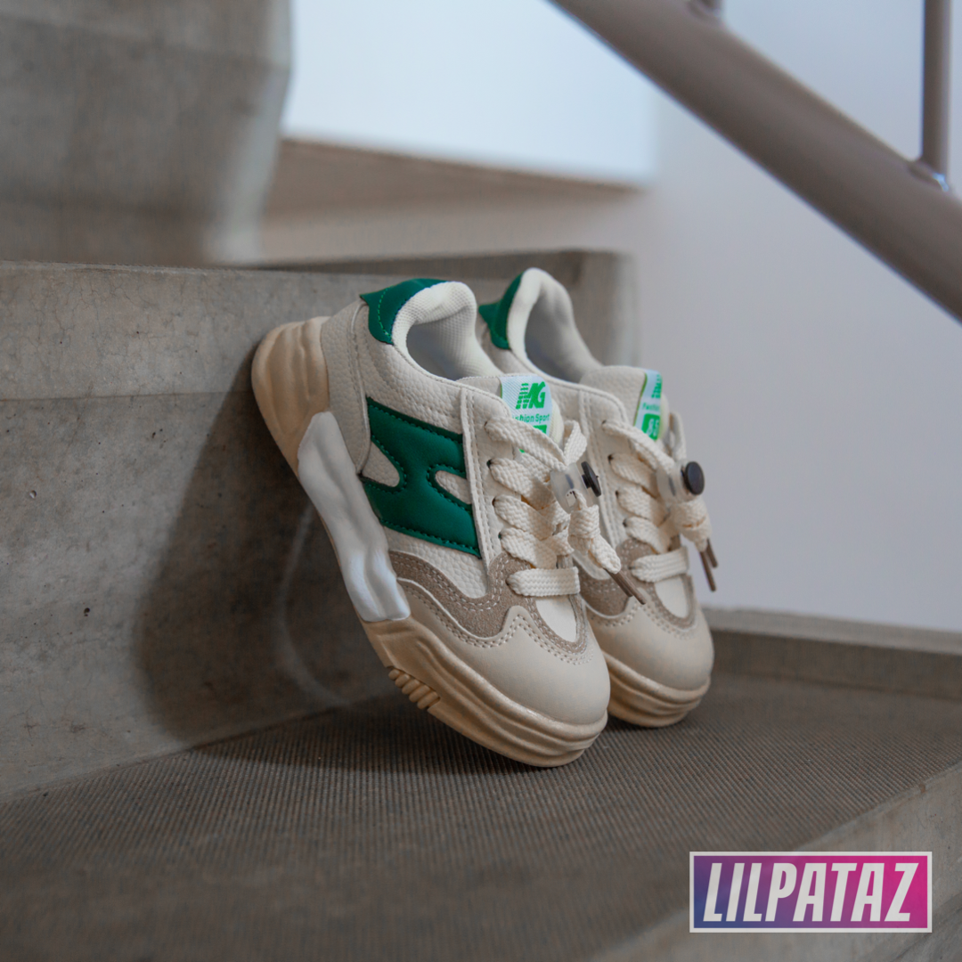 Performerz Off-White Green (size 21-30)