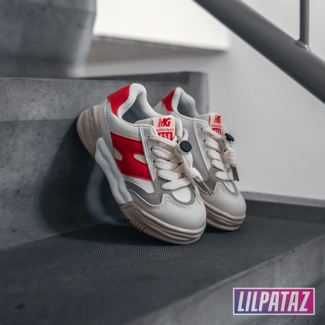 Performerz Off-White Rot (Größe 21)