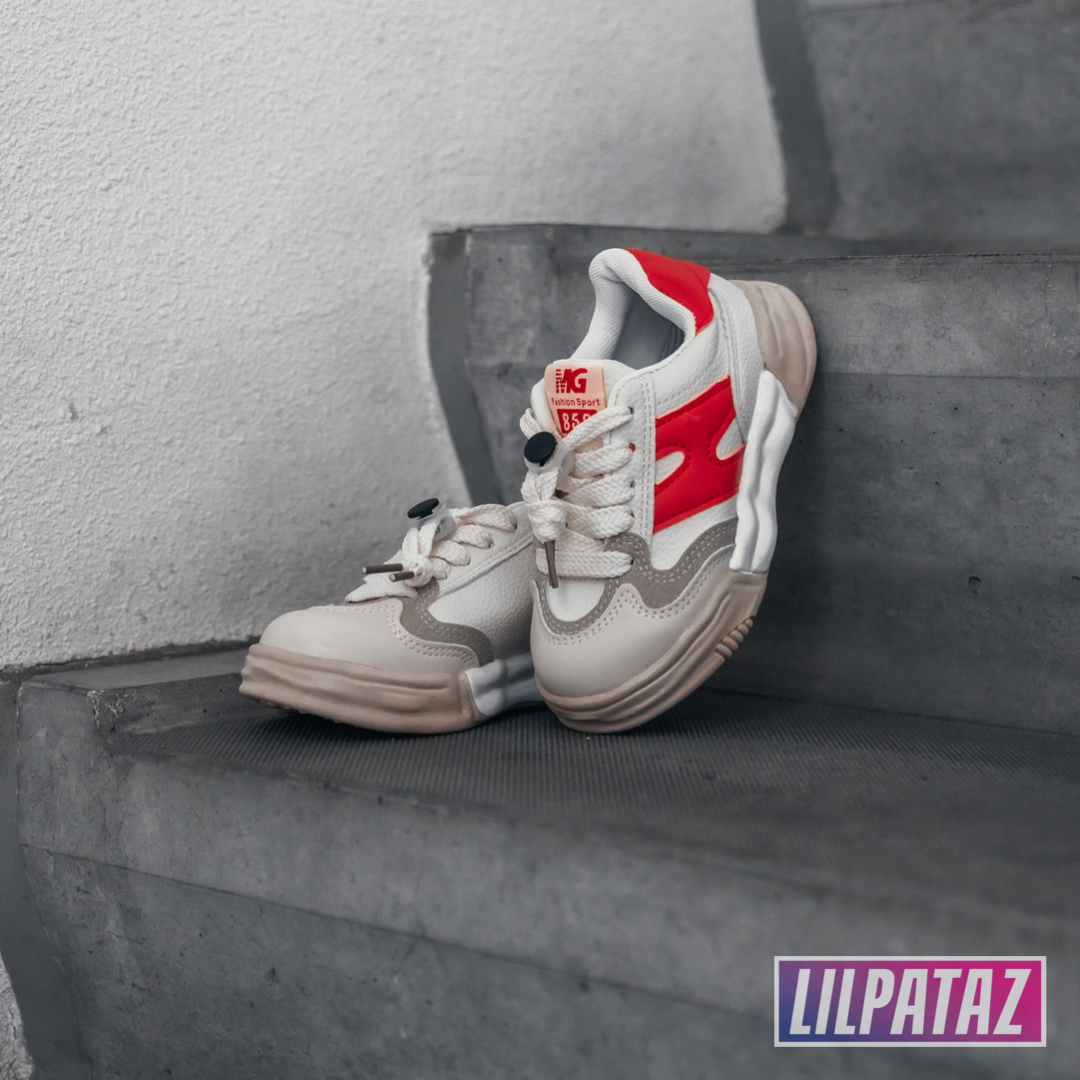 Performerz Off-White Rot (Größe 21)