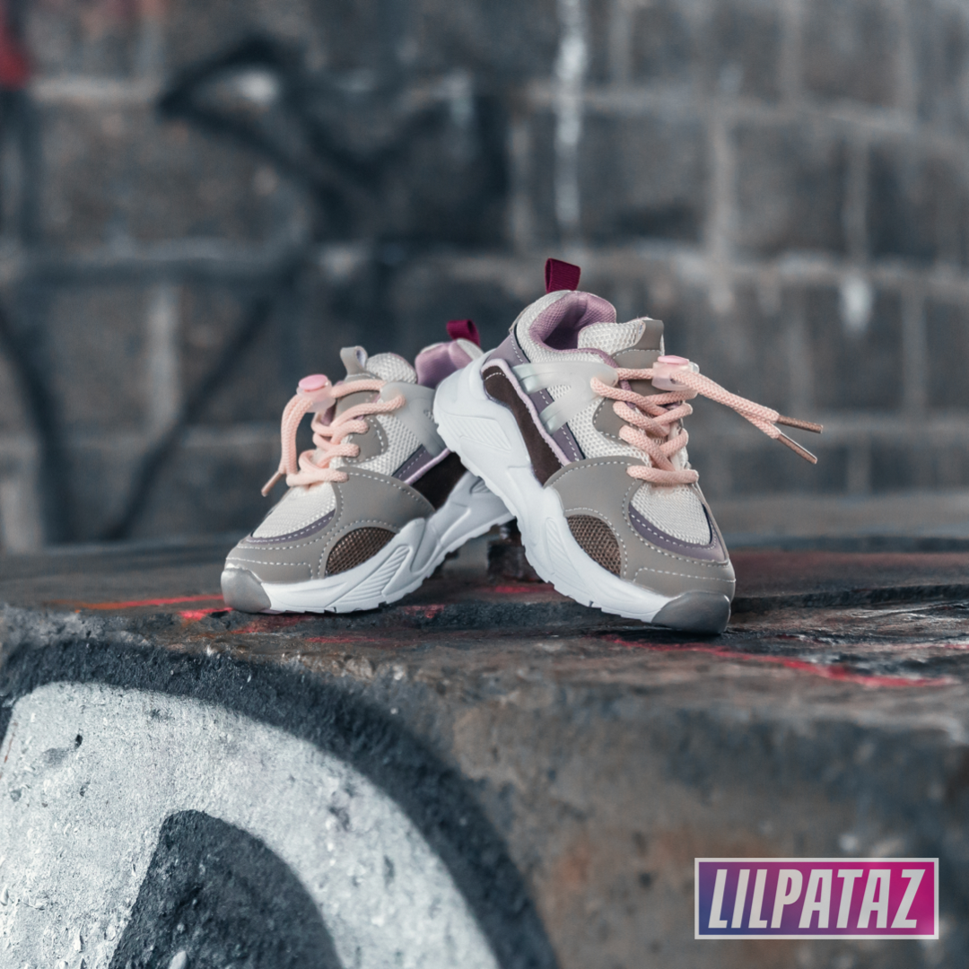 Track Pink (maat 26-35) Kindersneakers kinderschoenen – LilPataz
