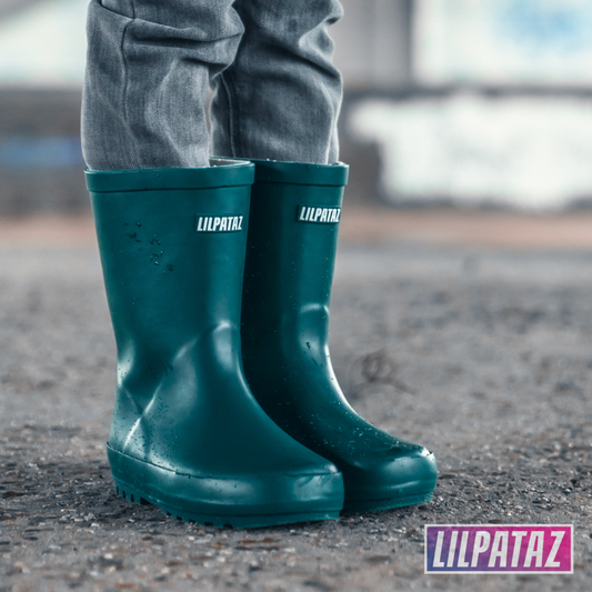 Rainbootz Petrol Green (size 21-27)