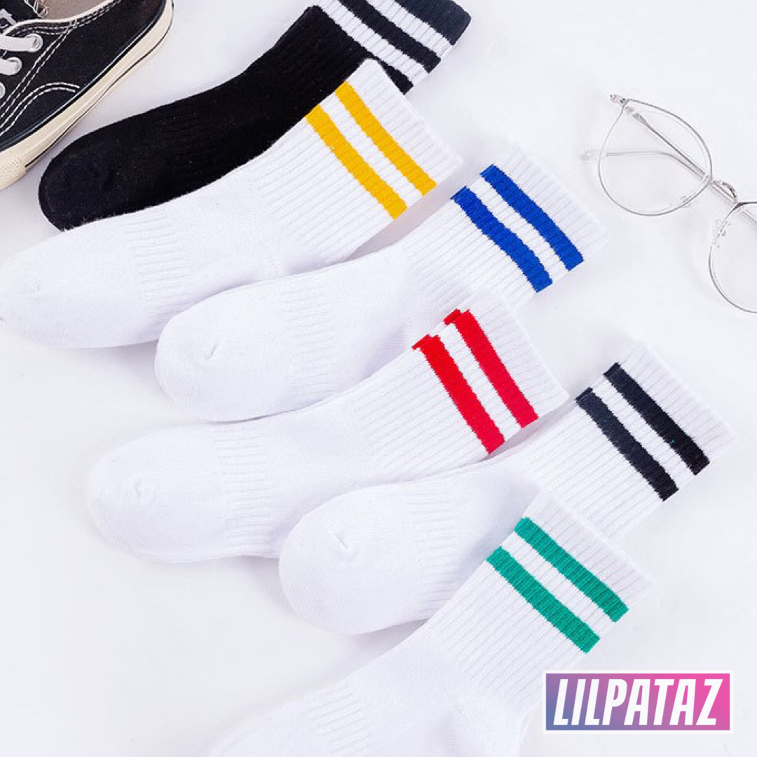 NEW - LilPataz kids socks 6-pack sport