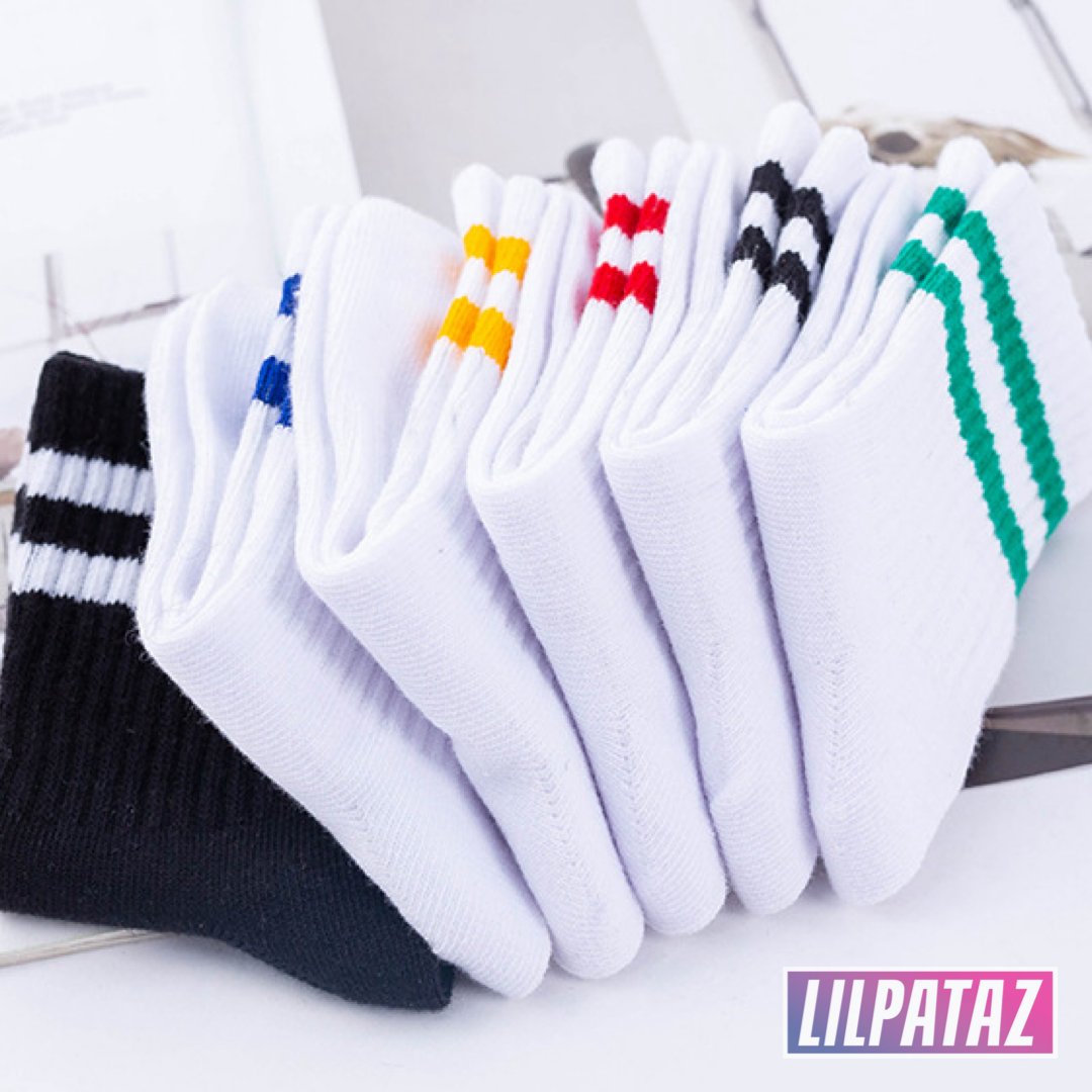 NEW - LilPataz kids socks 6-pack sport