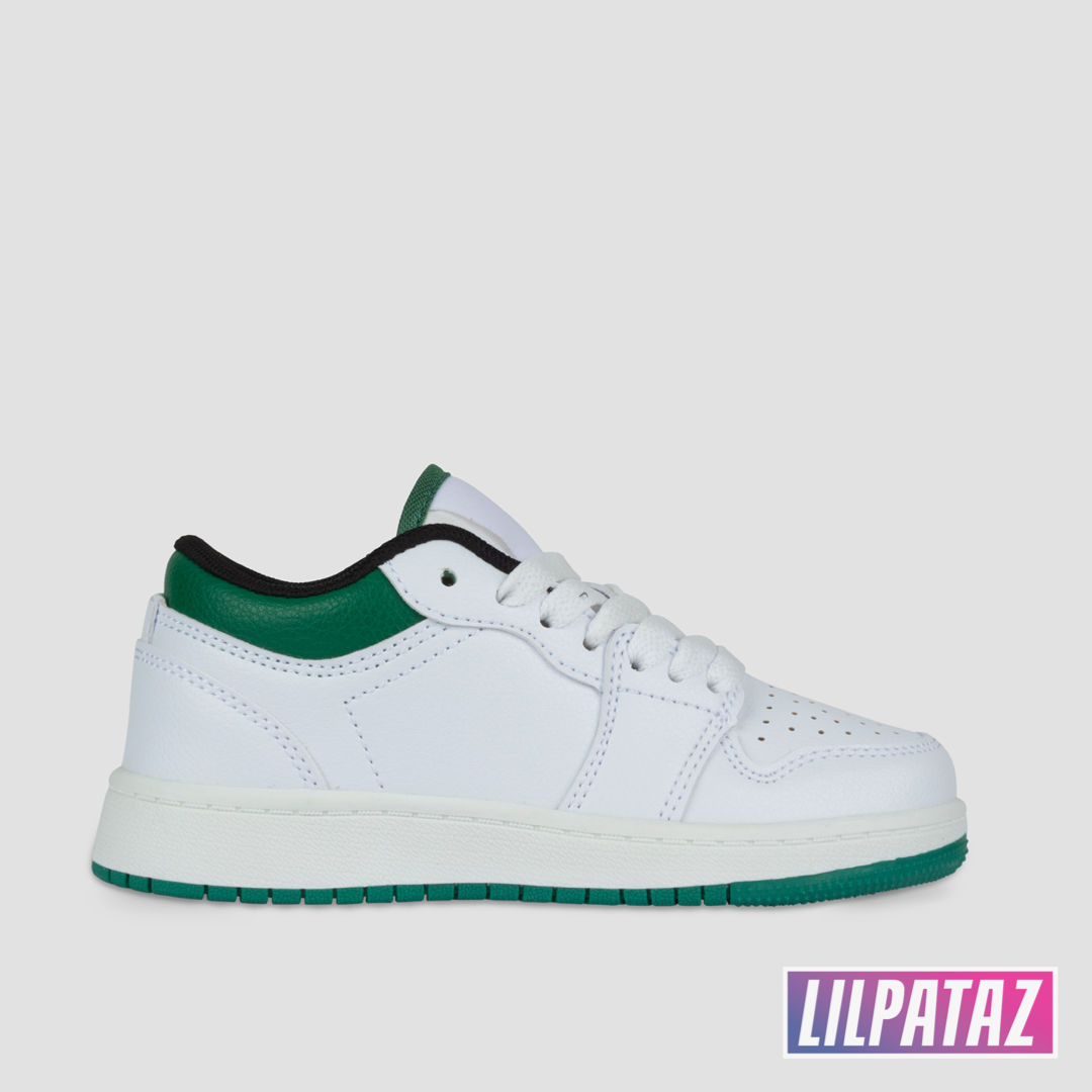 Dripperz Low Green x White (maat 28-35)